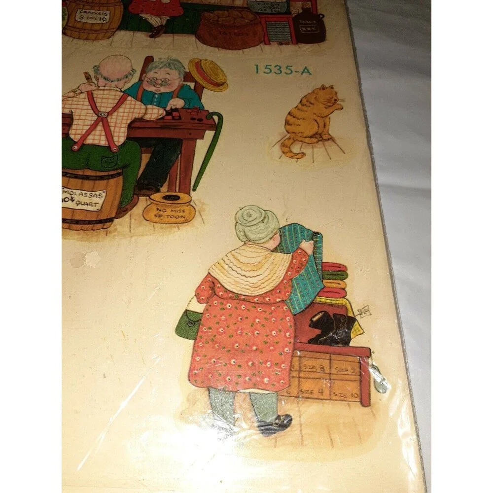 Pack Vintage Meyercord Decals Unopened  1535-A Country Store 1970’s